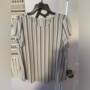 Loft striped blouse